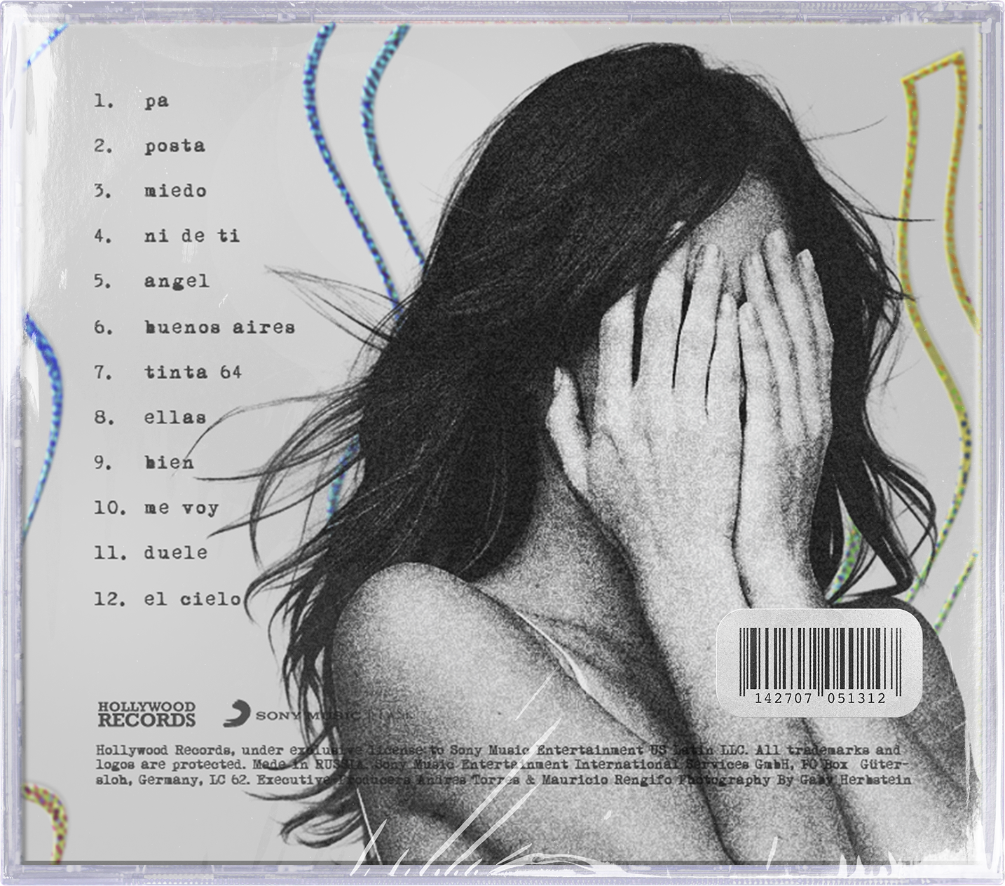 CD jewel case — back with tracklist
